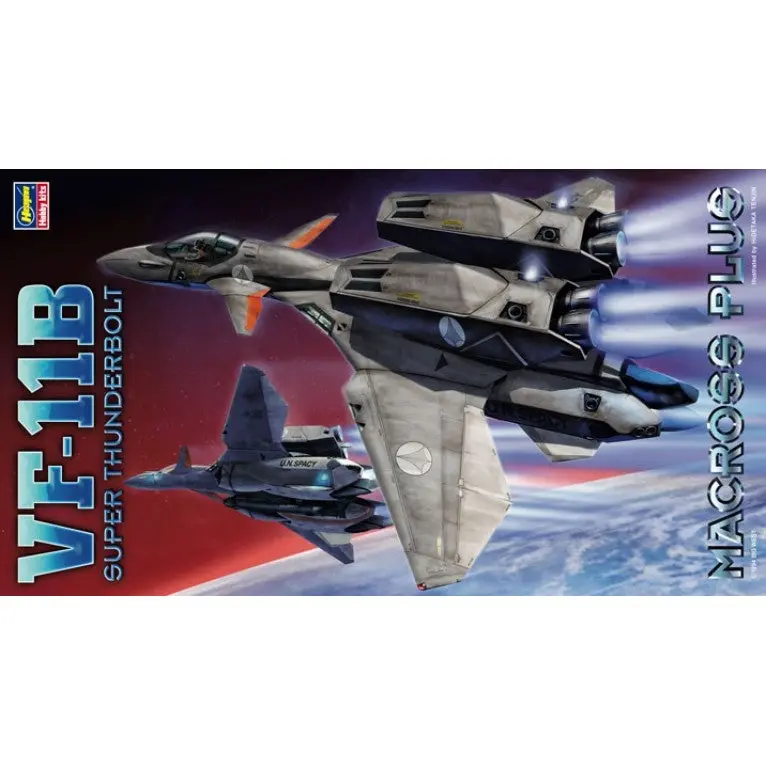 Hasegawa 1/72 Macross Plus Vf-11B Super Thunderbolt Scale Model Kit 1