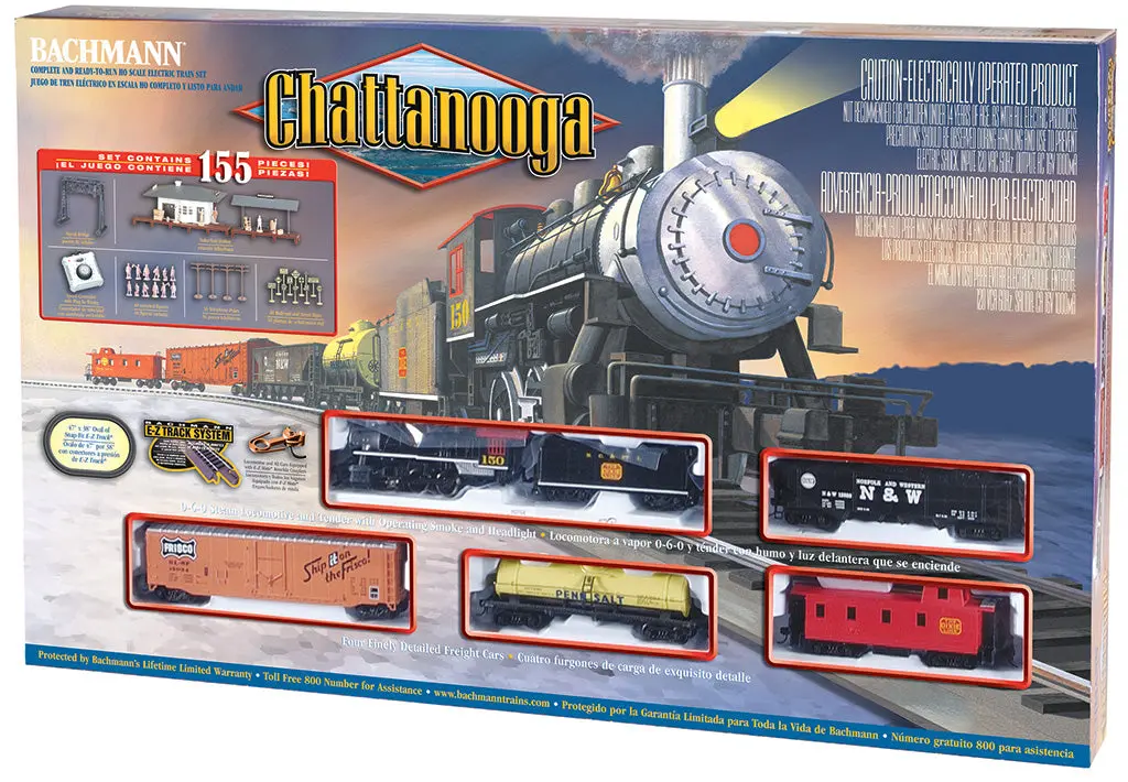 Bachmann 00626 Chattanooga Ho Train Set 1