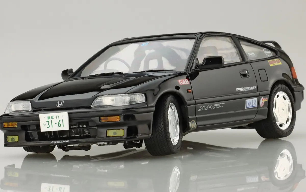 Fujimi 1/24 Honda Cyber Cr-X Si (W/Carbon Bonnet Decal) 1
