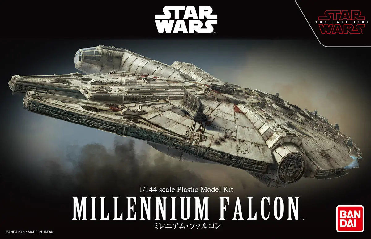 Bandai Star Wars 1/144 Millennium Falcon "Star Wars: The Last Jedi" 1