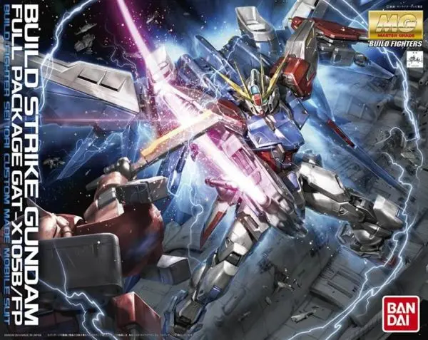 Bandai Mg 1/100 Build Strike Gundam Full Package "Gundam Build Fighters" 1