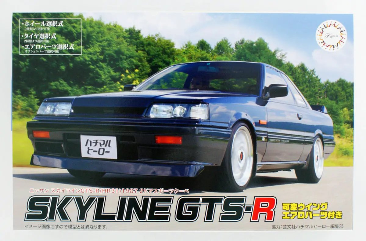 Fujimi 1/24 Nissan Skyline Gts-R (Hr31) 1987 2Dr Sports Coupe 1