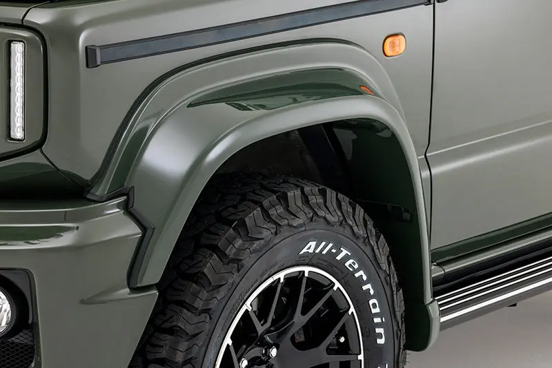 Damd Little G Standard/Aventura Overfenders & Side Steps Type 1 For Suzuki Jimny Jb74 1