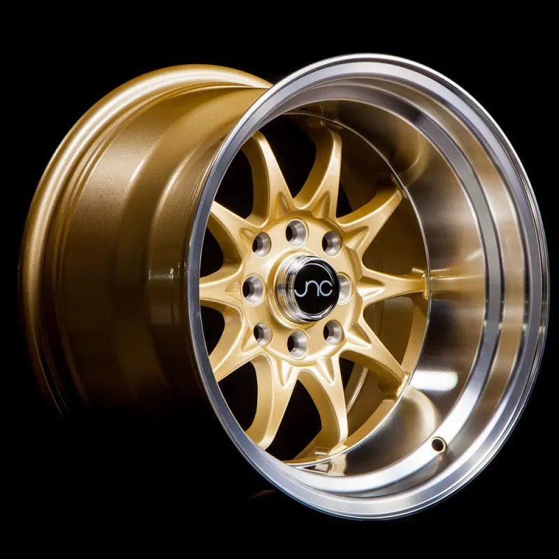 Jnc003 Gold Machined Lip 1