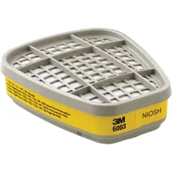 3M 6000 Series Gas/Vapour Respirator Cartridges 6003 1