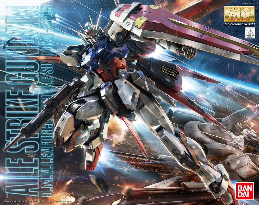 Bandai Mg 1/100 Aile Strike Gundam Ver. Rm "Gundam Seed" 1