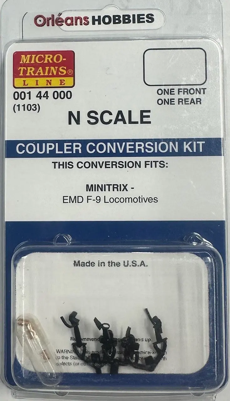 Micro Trains 144000 Locomotive Coupler Conversion Kits - Minitrix Emd F9 Powered 1
