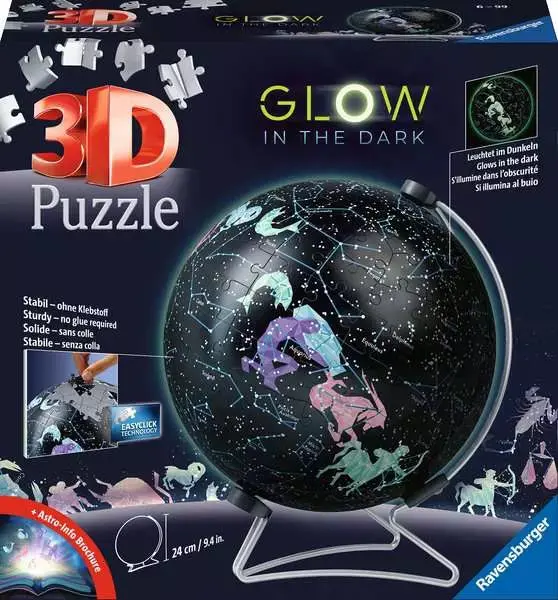 Ravensburger 3D - Starglobe - Glow In The Dark 1