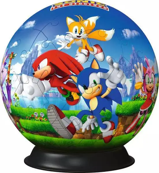 Ravensburger 72Pc - 3D Puzzle - Sonic The Hedgehog Puzzle Ball 2