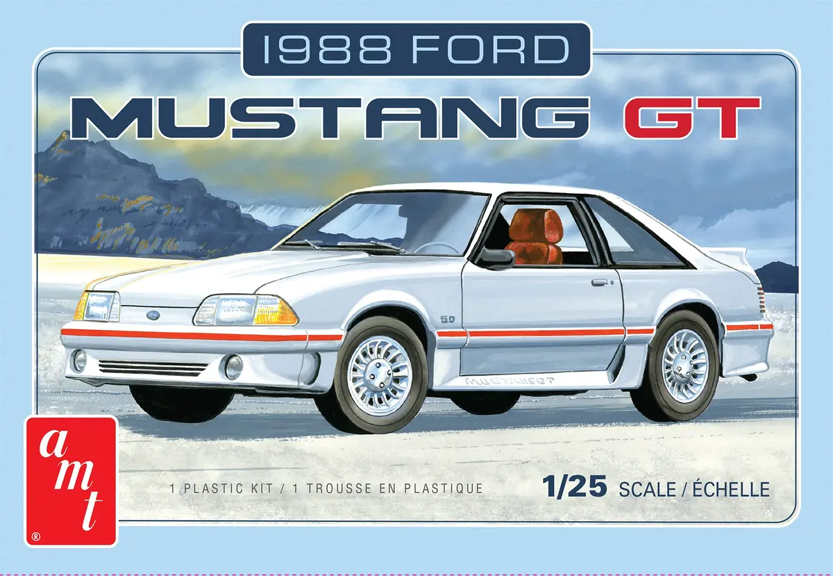 Amt 1/25 1988 Ford Mustang 1