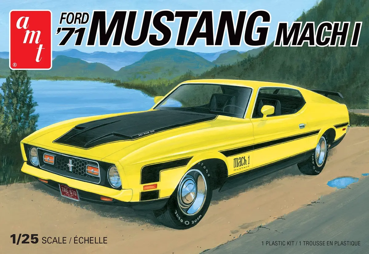 Amt 1/25 1971 Ford Mustang Mach I 1