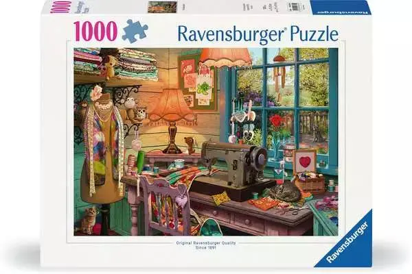 Ravensburger 1000Pc - The Sewing Shed 1