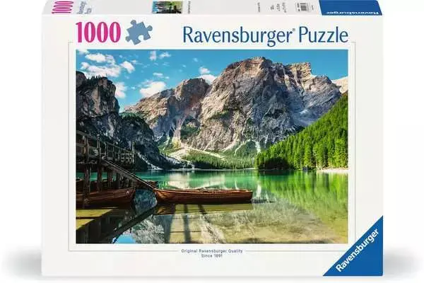 Ravensburger 1000Pc - Pragaser Wildsee, South Tyrol, Italy 1