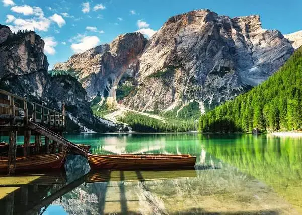 Ravensburger 1000Pc - Pragaser Wildsee, South Tyrol, Italy 2
