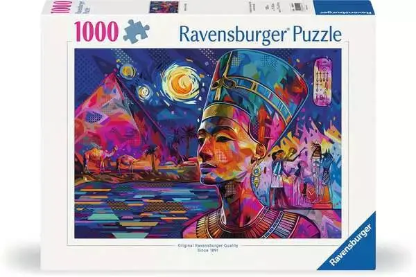 Ravensburger 1000Pc - Nefertiti On The Nile 1