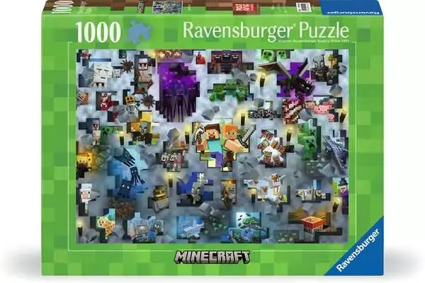 Ravensburger 1000Pc - Minecraft Mobs (Challenge) 1