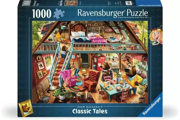 Ravensburger 1000Pc - Goldilocks Gets Gaught! 1