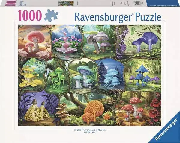 Ravensburger 1000Pc - Beautiful Mushrooms 1
