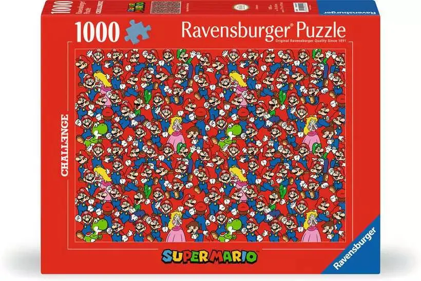 Ravensburger - 1000Pc - Sper Mario Bros Challenge 1