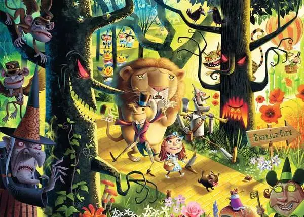 Ravensburger 1000Pc - Lions & Tigers & Bears, Oh My! 2