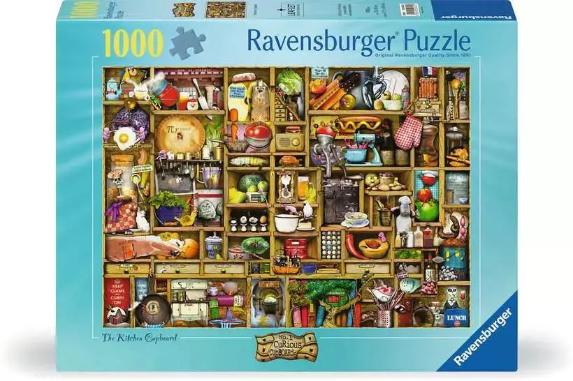 Ravensburger - 1000Pc - Kitchen Cupboard 1
