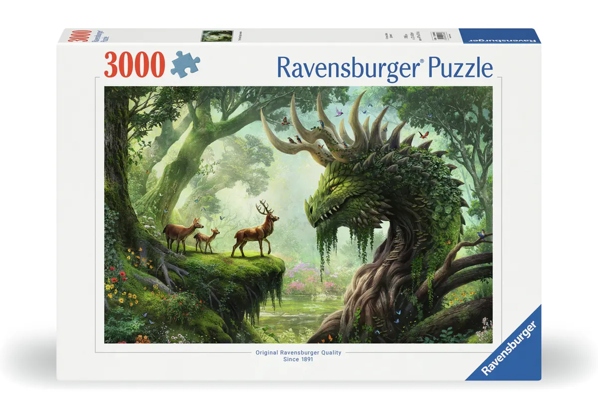 Ravensburger 3000Pc - The Forest Dragon Awakes 1