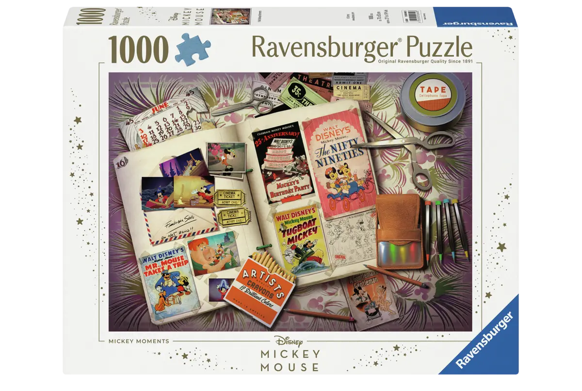 Ravensburger 1000Pc - Disney - 1940 Mickey Moments 1