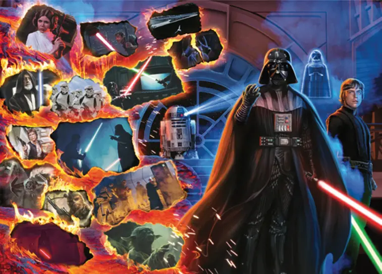 Ravensburger 1000Pc - Star Wars Villainous: Darth Vader 1