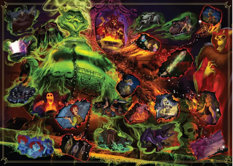 Ravensburger 1000Pc - Disney Villainous: Horned King 1