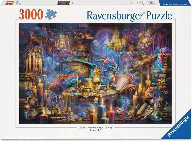 Ravensburger 3000Pc - Dragons Library 1