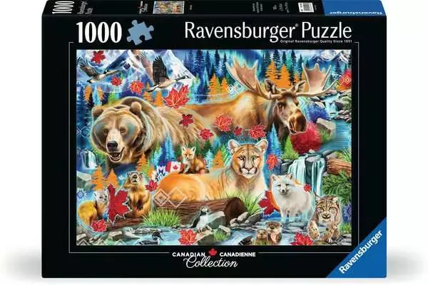 Ravensburger 1000Pc - Canadian Collection: Wild Canada 1