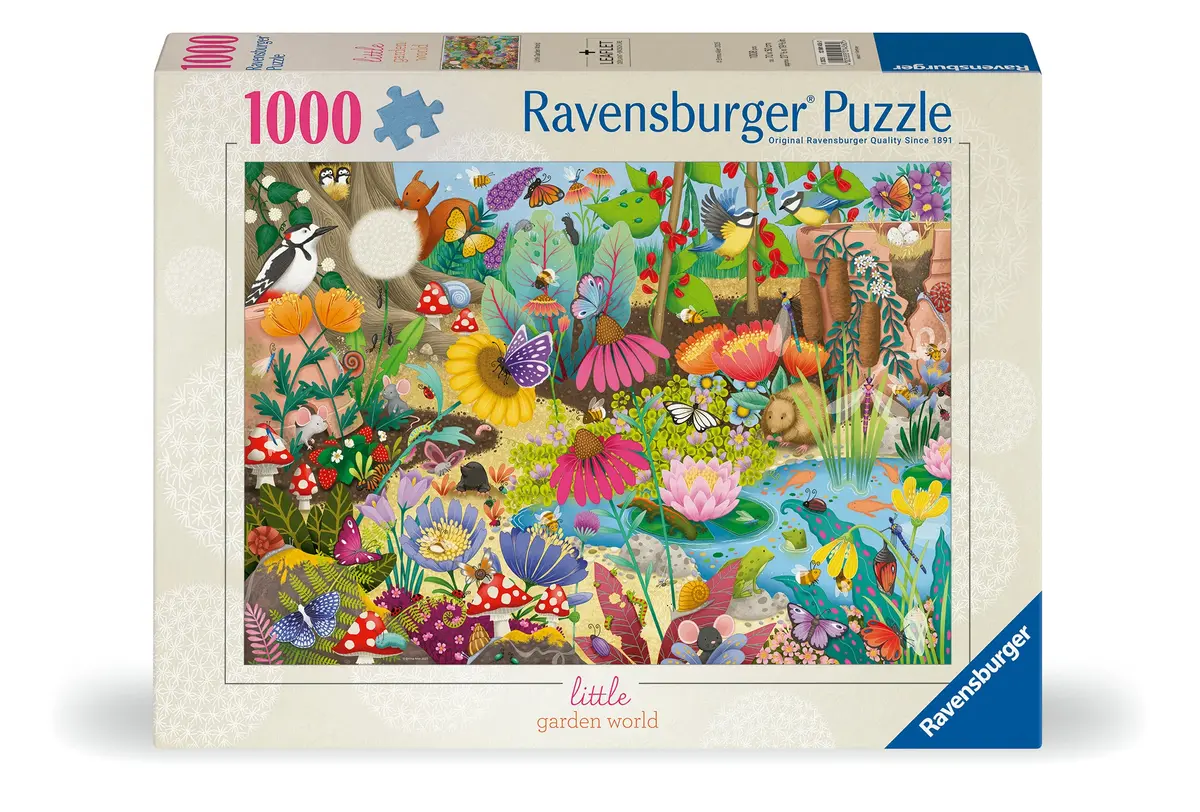Ravensburger 1000Pc - Little Garden World 1