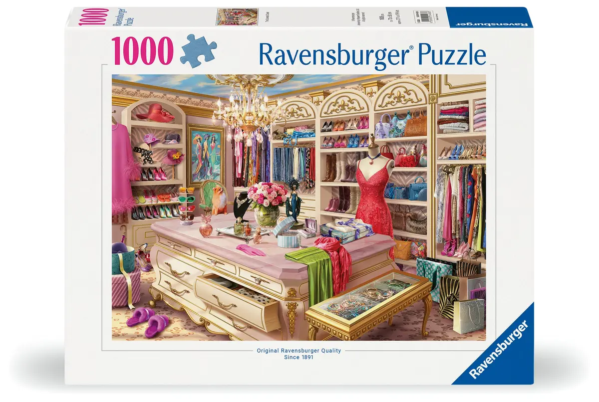 Ravensburger 1000Pc - The Coveted Closet 1