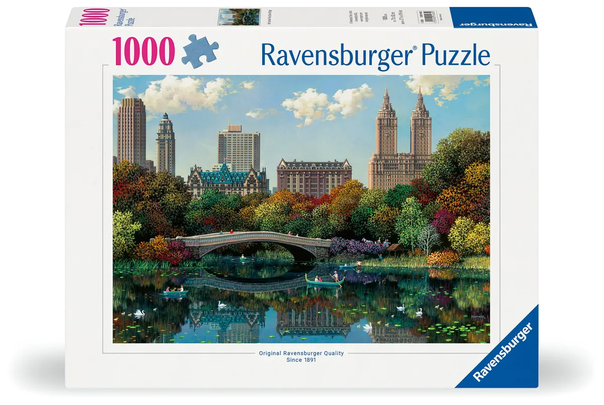 Ravensburger 1000Pc- Ny Central Park Bow Bridge 1