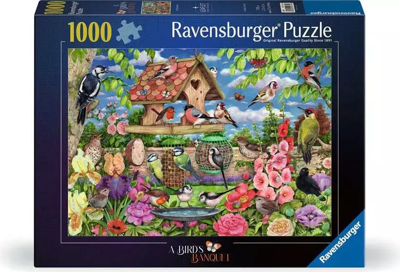 Ravensburger - 1000Pc - The Bird Table 1