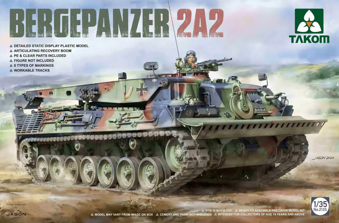 Takom 1/35 Bergepanzer 2A2 1