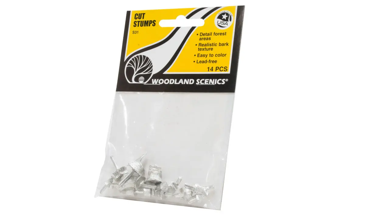 Woodland Scenics Cut Stumps (14Pcs) 1