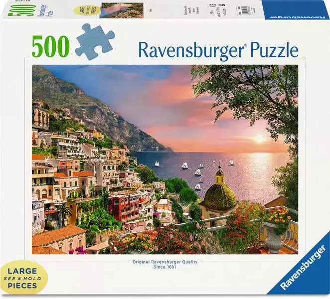 Ravensburger 500Pc - Positano - Large Pieces 1