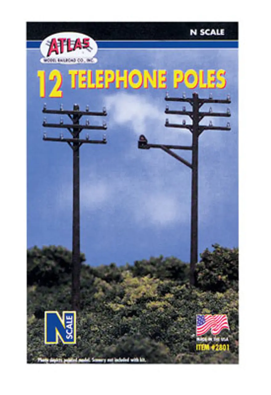 2801 Telephone Poles (12) N 1