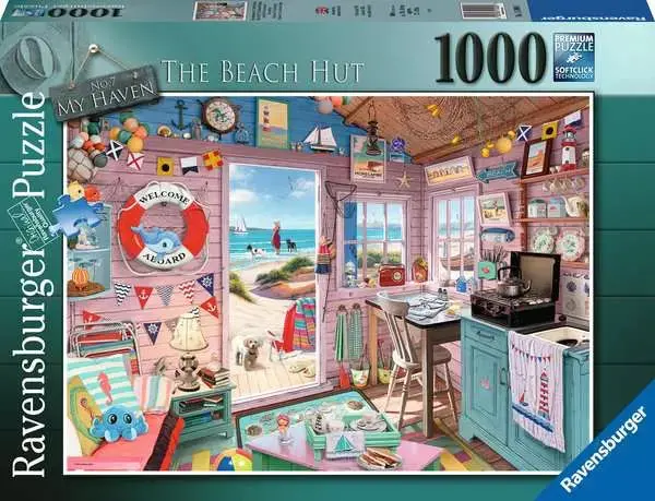 Ravensburger 1000Pc - The Beach Hut 1