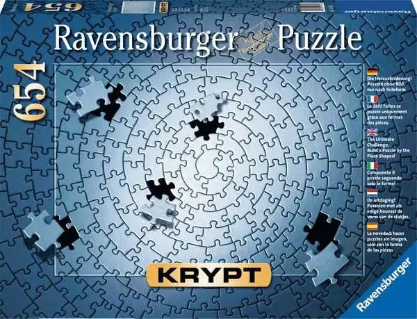 Ravensburger 654Pc - Krypt Series: Silver 1