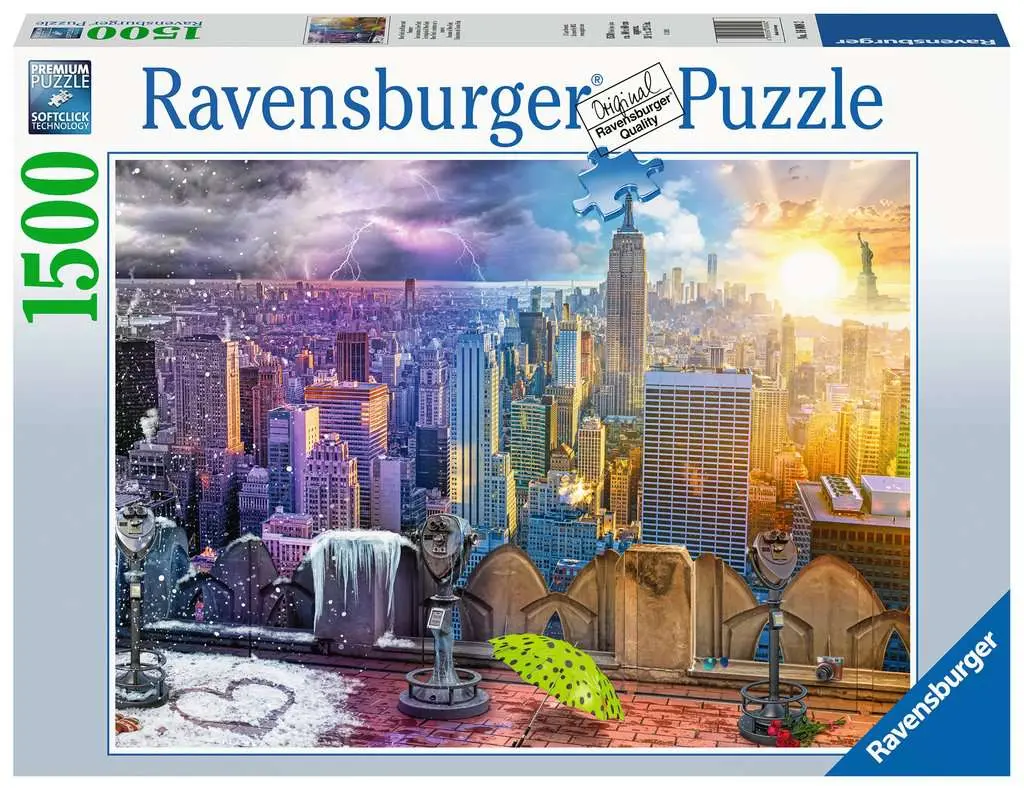 Ravensburger 1500Pc - Seasons Of New York 1