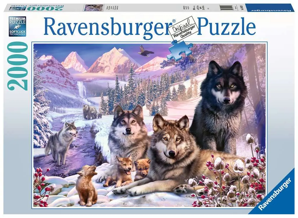 Ravensburger 2000Pc - Winter Wolves 1
