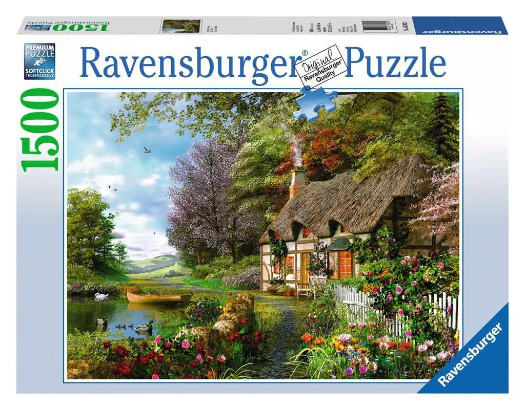 Ravensburger 1500Pc - Country Cottage 1