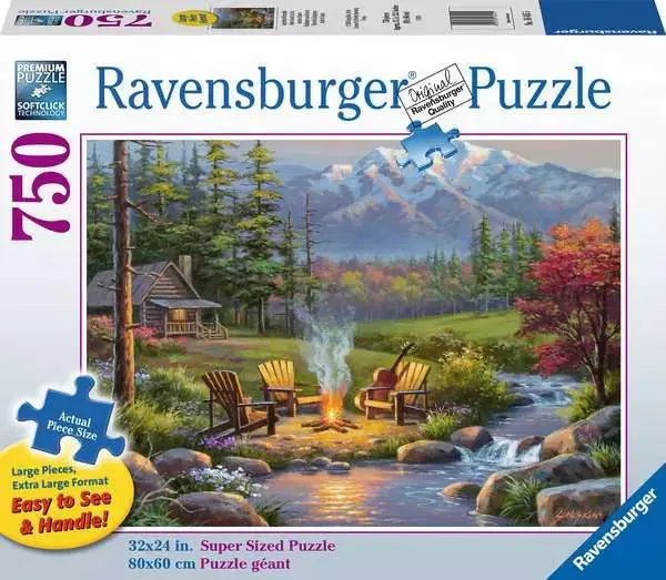 Ravensburger 750Pc - Riverside Livingroom 1