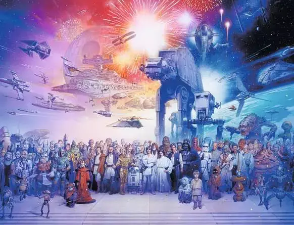 Ravensburger 2000Pc - Star Wars Universe 2