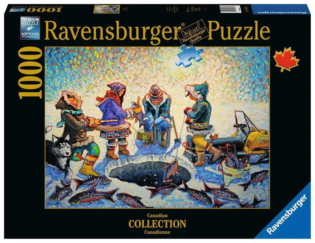 Ravensburger 1000Pc - Canadian Collection: Ice Fishing 1