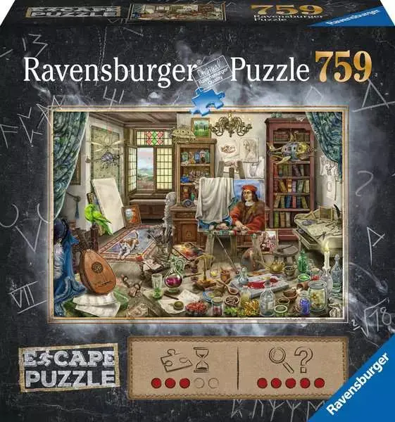 Ravensburger 759Pc - Escape Series: The Artist's Studio 1