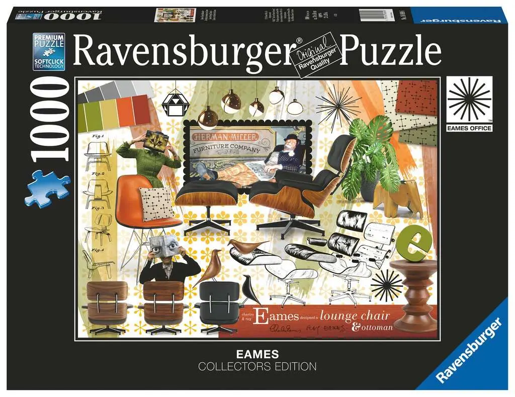 Ravensburger 1000Pc - Eames Design Classics 1