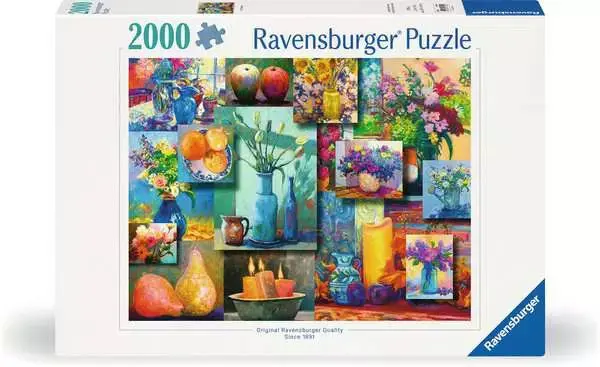 Ravensburger 2000Pc - Still Life Beauty 1
